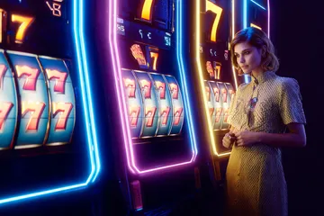 Jogos 44FF — Descubra slots modernos e aventuras de mesa Um homem comemorando uma vitória em seu laptop enquanto símbolos de jogos flutuam ao redor, capturando a emoção dos jogos 44FF.
